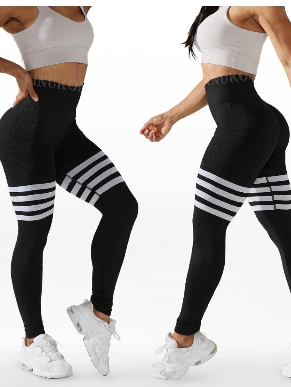 Workout Leggings for Women Seamless Scrunch Butt Lifting Leggings High Waisted
